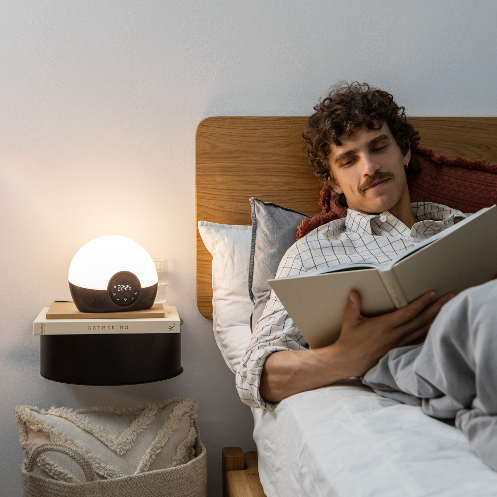 Bodyclock Glow 150 – light alarm clock with 10 sounds and white noise