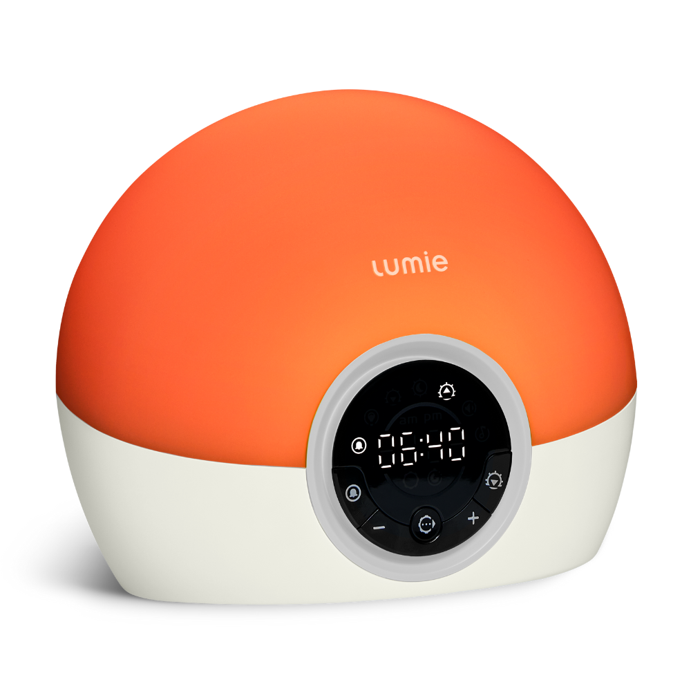 Bodyclock Spark 100 – light alarm clock with 30 min. sunrise, dimming screen and sound signal