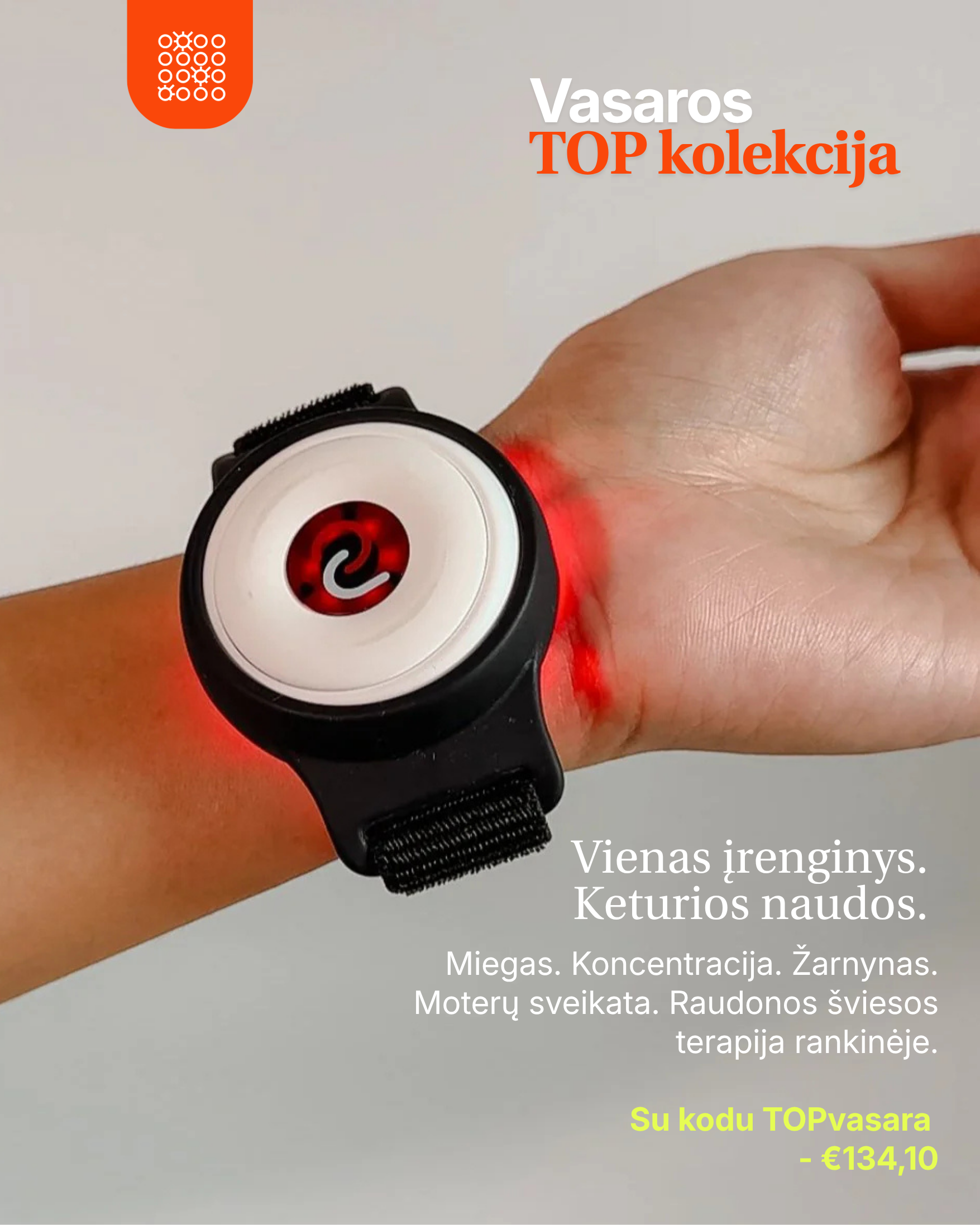 Luminousred® Kini - miegam, koncentrēšanās spējām, zarnu darbībai un sieviešu izaicinājumiem