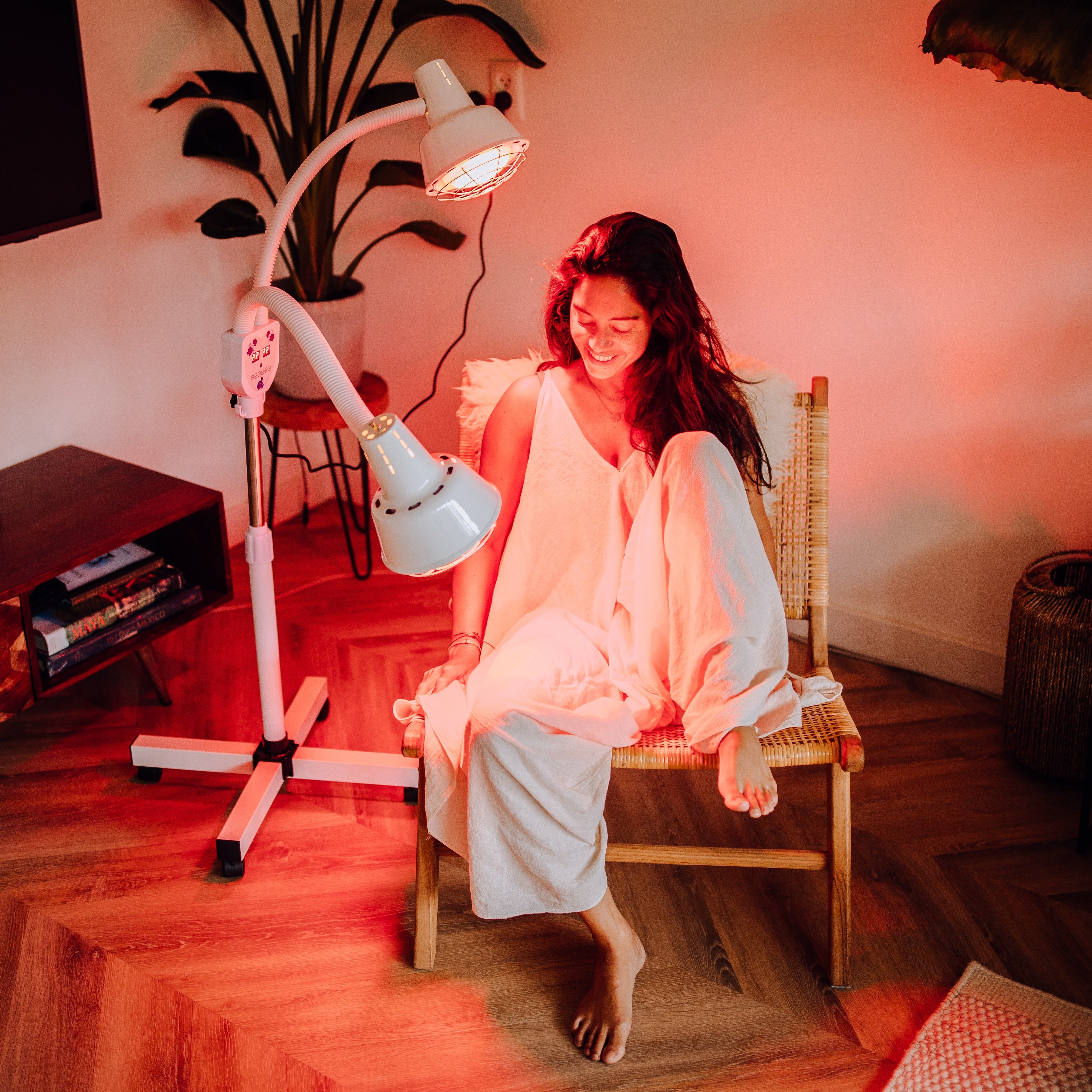 LIROMA® 507 infrasarkanā lampa ar divām galvām