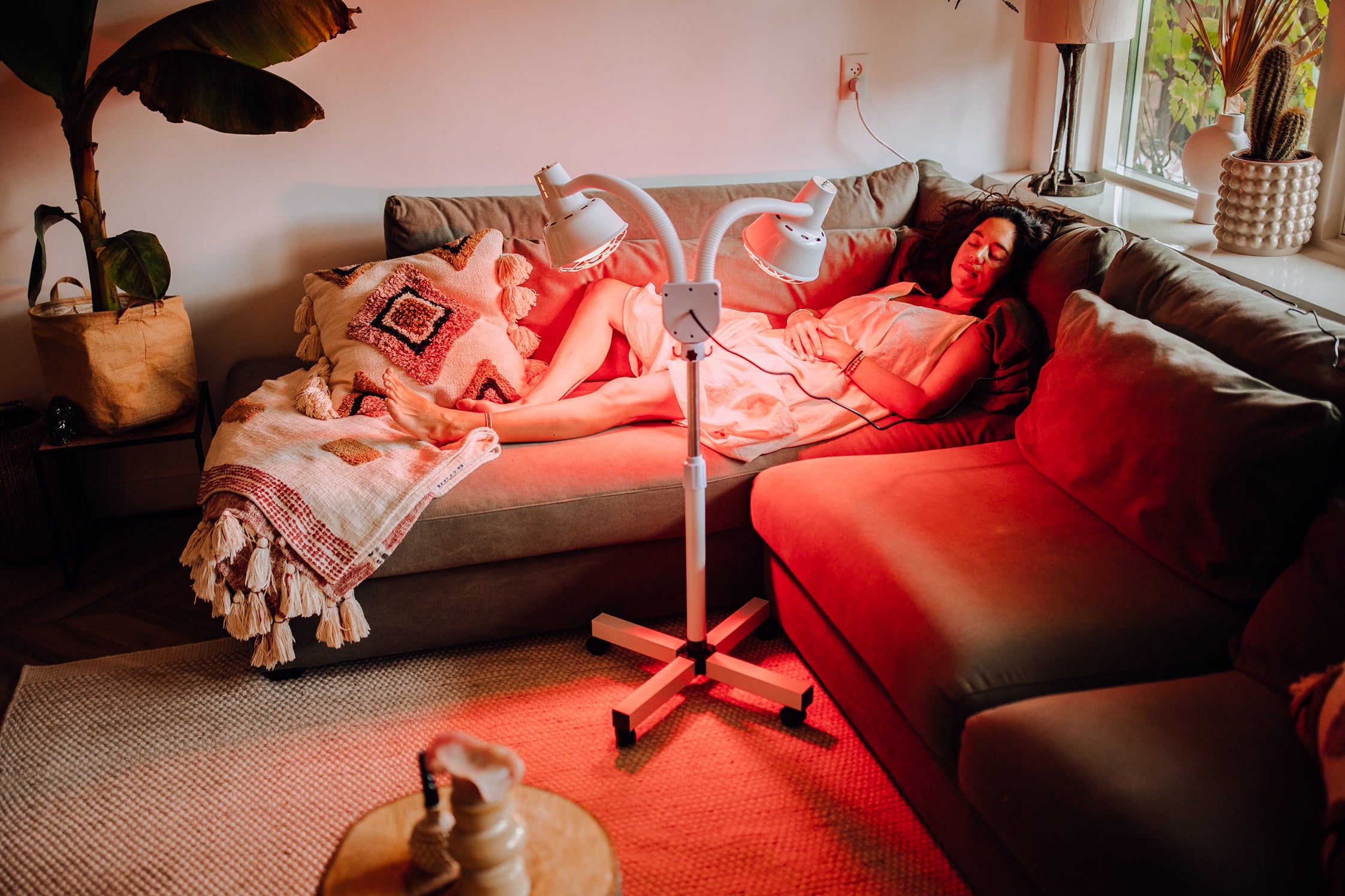 LIROMA® 507 infrared lamp with two heads