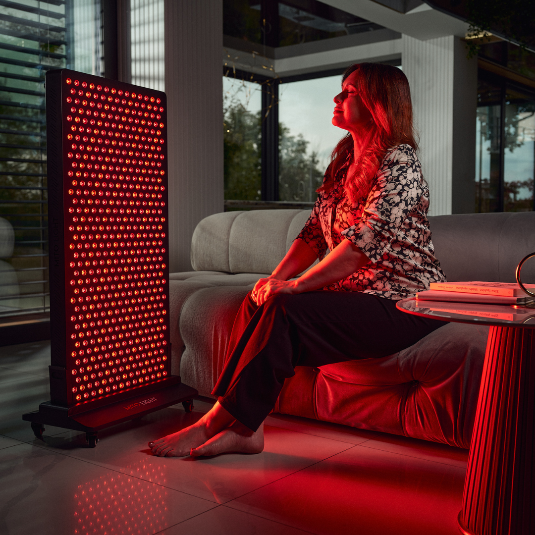 MITO LIGHT® Mitohacker 5.0 sarkanās gaismas un tuvā infrasarkanā starojuma panelis