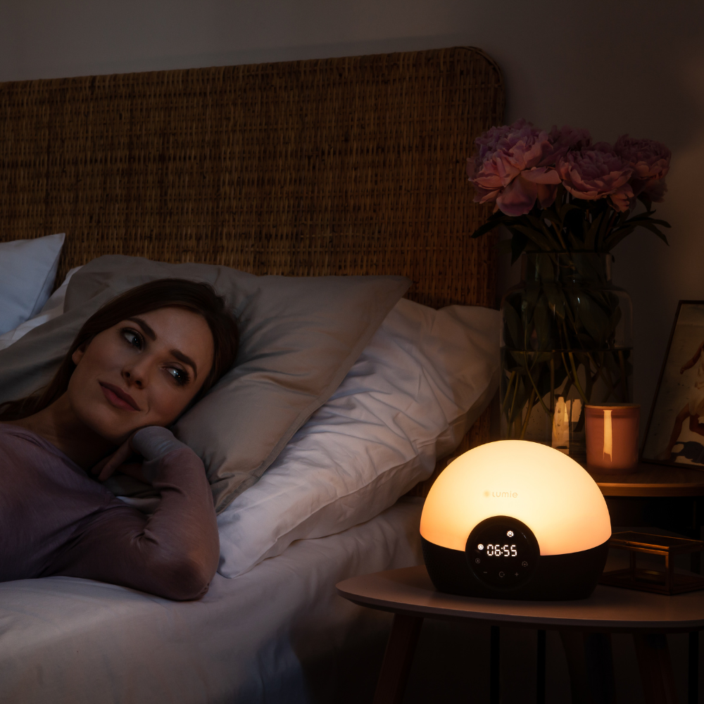 Bodyclock Glow 150 – gaismas modinātājs ar 10 skaņām un baltu troksni