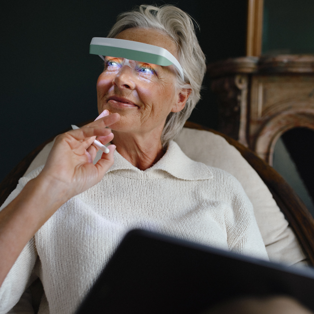 Luminette® 3 dienasgaismas terapijas brilles bioloģiskajam ritmam, enerģijai