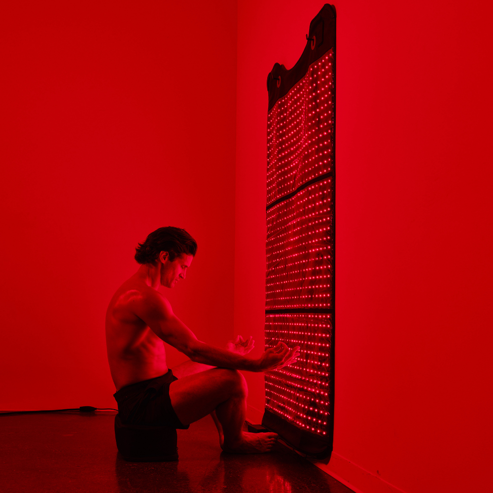 Pilna ķermeņa sarkanās gaismas un infrasarkanās terapijas sega