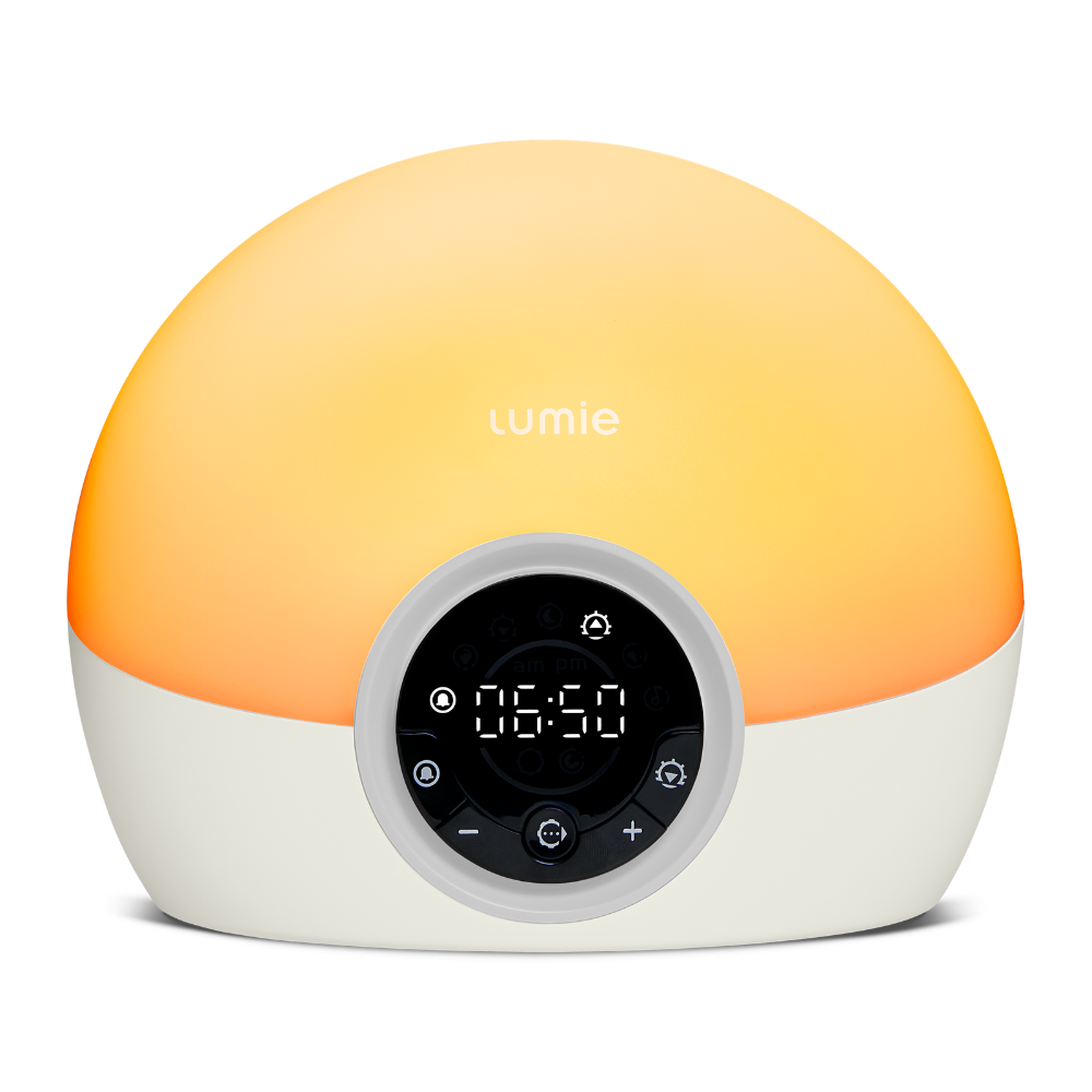 Bodyclock Spark 100 – light alarm clock with 30 min. sunrise, dimming screen and sound signal